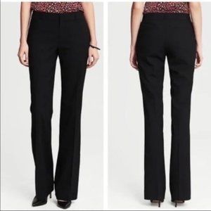 Banana Republic Martin-Fit Black Lightweight Pant 6 Long (6L), NWT